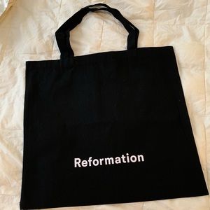 Brand New Reformation large tote bag